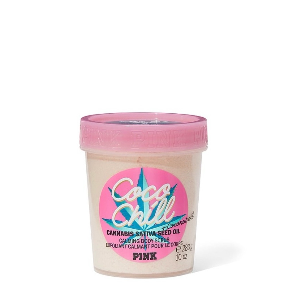 PINK Victoria’s Secret Coco Chill Calming Body Scrub- NWT